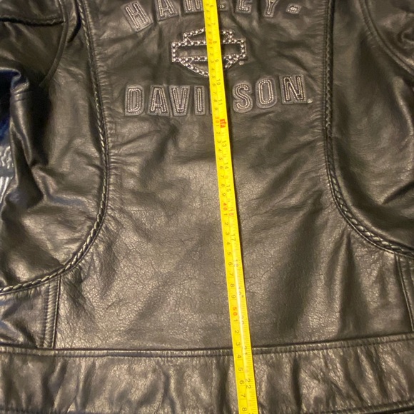 Harley Davidson Womens M Heritage Leather Jacket - Picture 8 of 14